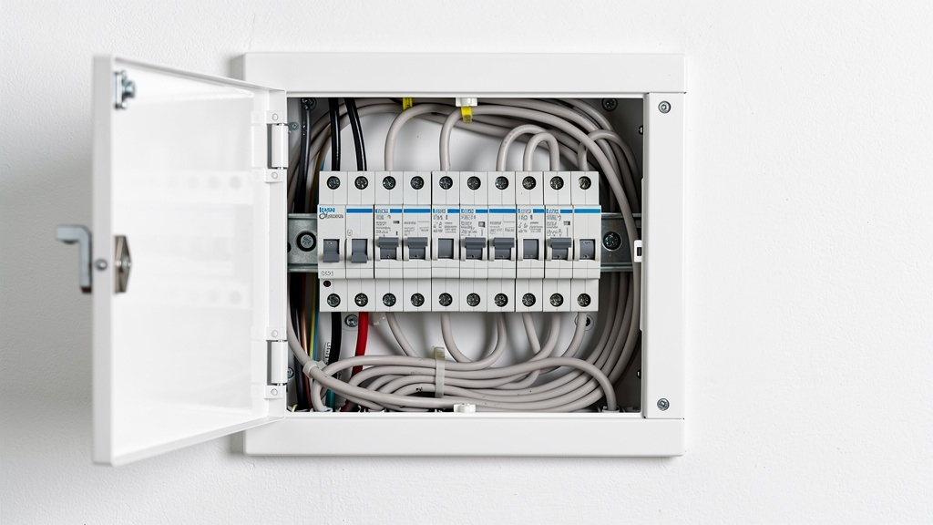 24 hour electrician Sydney — residential electrical switchboard with circuit breakers